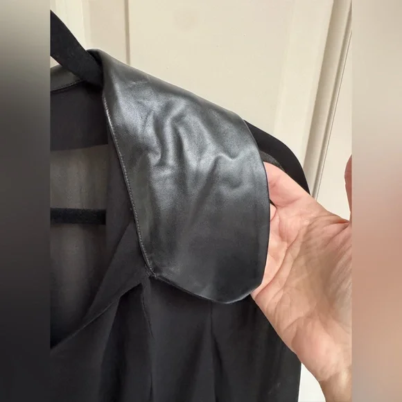 Bar III Chiffon Fit And Flare Dress - Picture 7 of 10